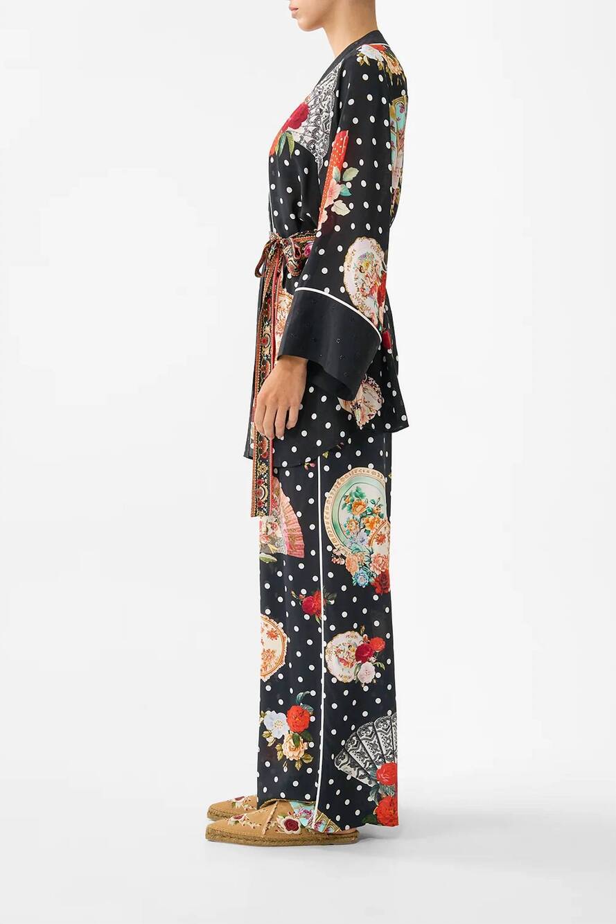 NEW CAMILLA short kimono wrap jacket in daughters of duende - Picture 3 of 6